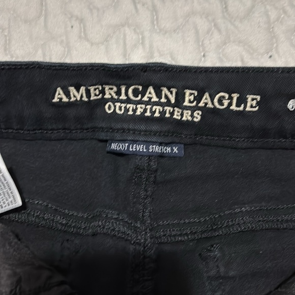 American eagle midi black jean shorts - Picture 4 of 6